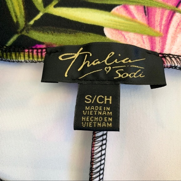 Thalia Sodi Printed Scuba Pencil Skirt - Picture 7 of 8